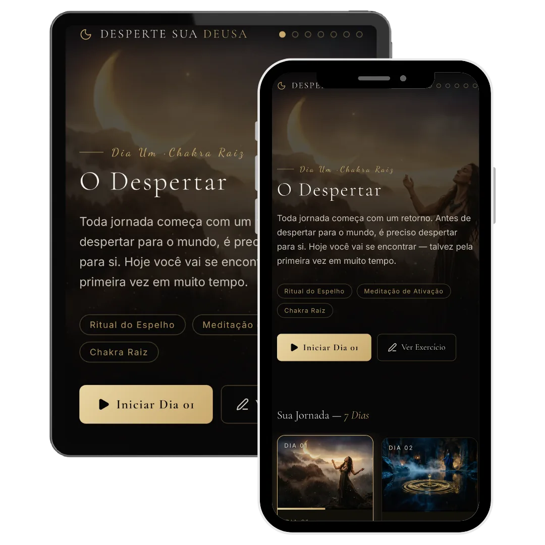 Mockup do guia Desperte Sua Deusa